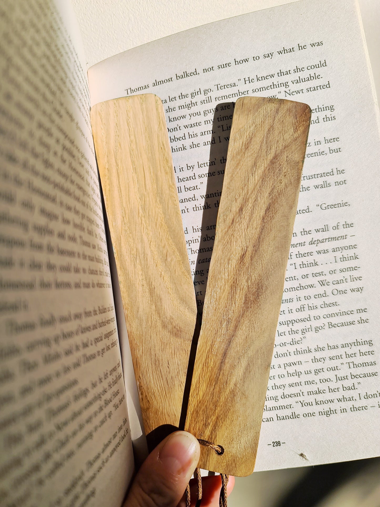 Oak bookmark (Made to Order)