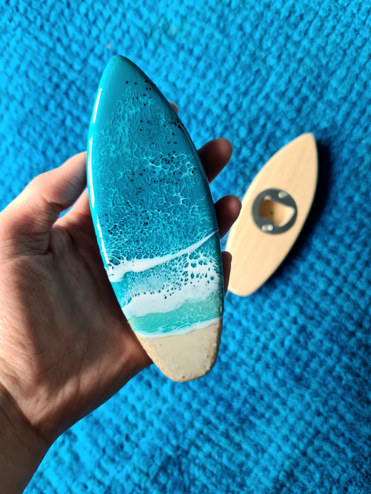 Ocean Oak Surfboard Bottle Opener (Made to Order)