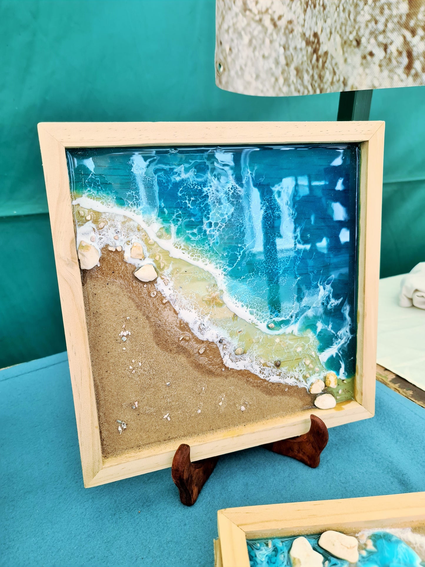 Ocean Squere-shaped Wall Art (Made to Order)