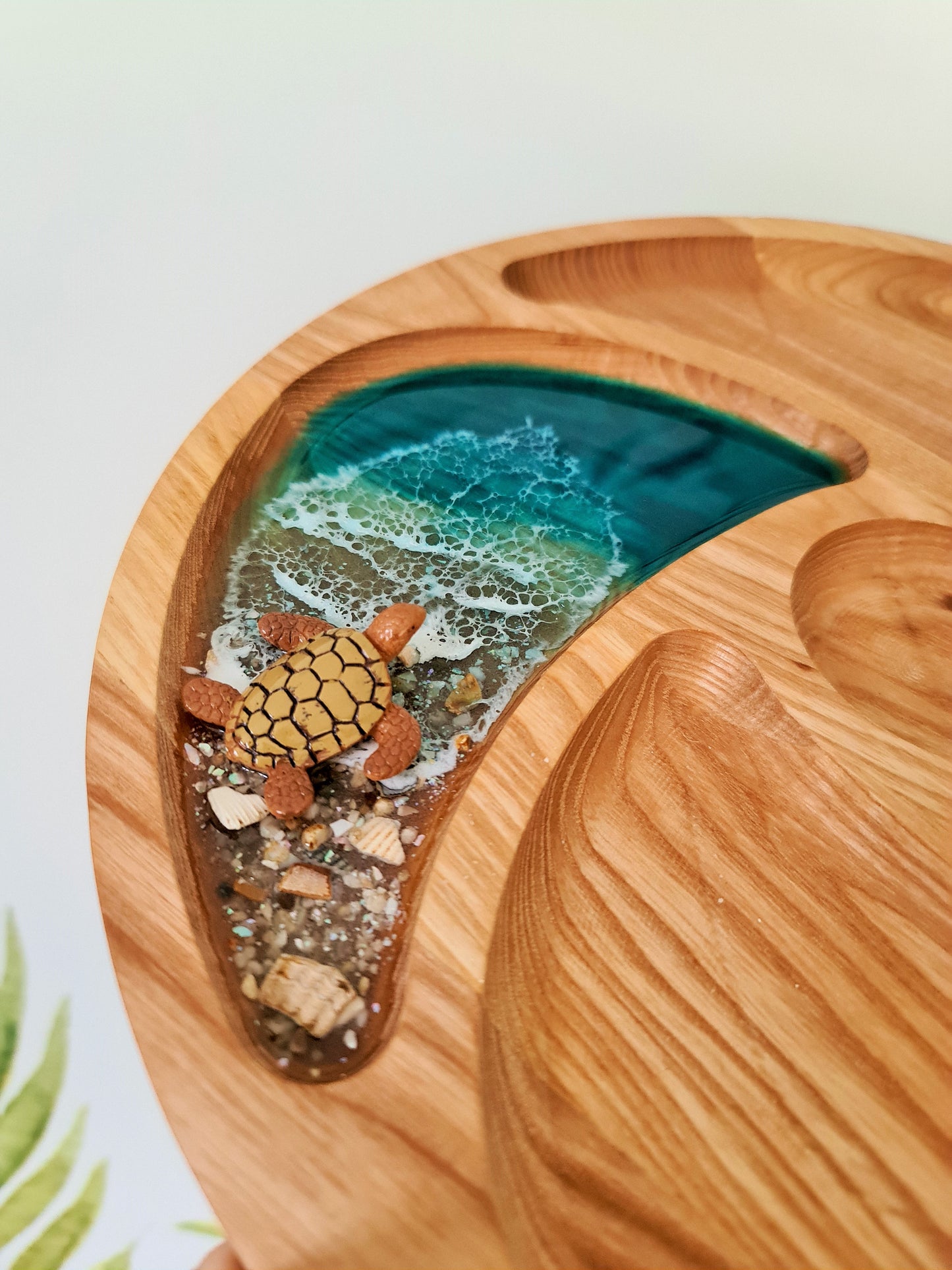 Ocean Round Platter / Serving Tray (Made to Order)