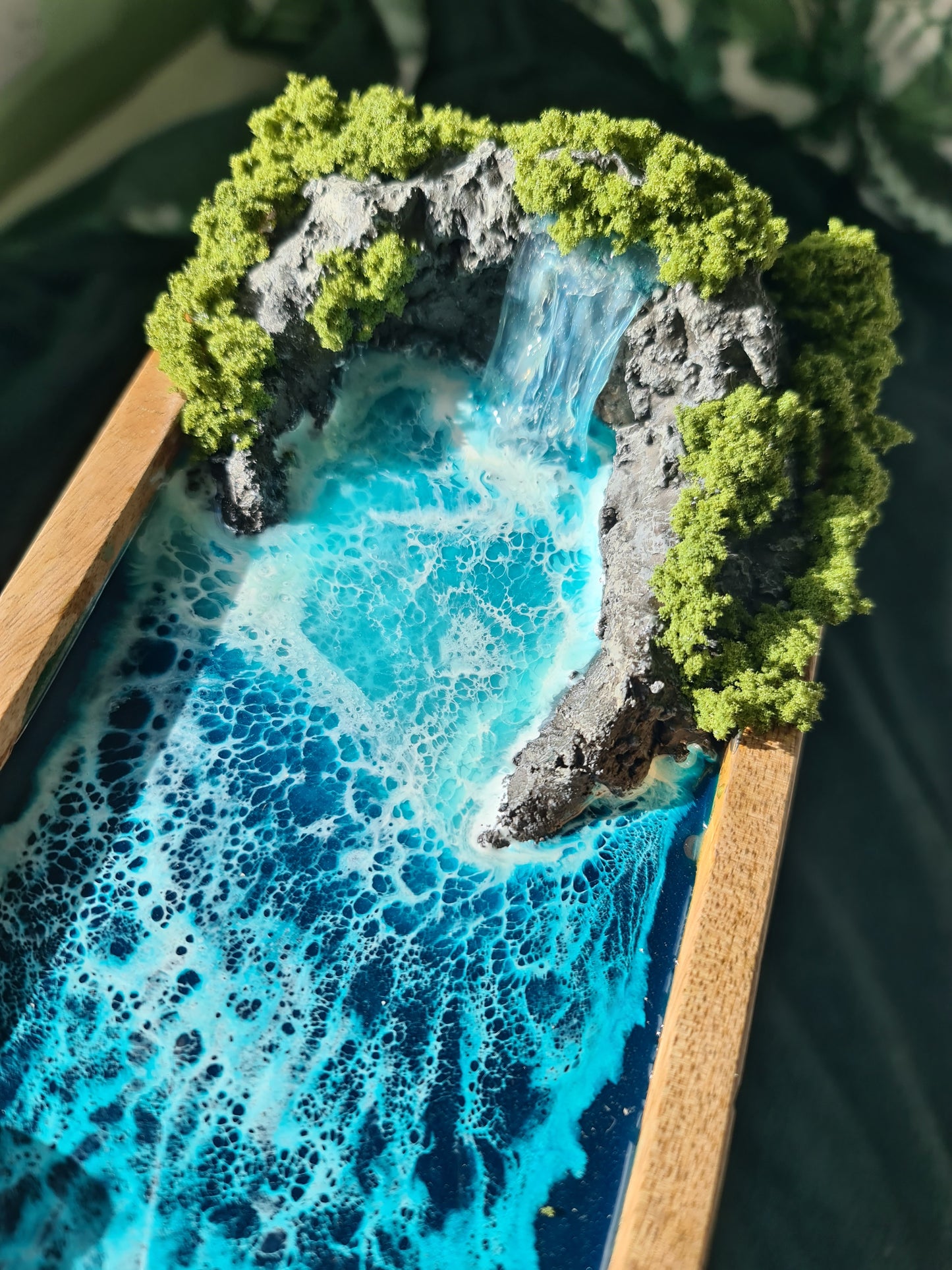 Ocean Medium Waterfall Tray (Made to Order)