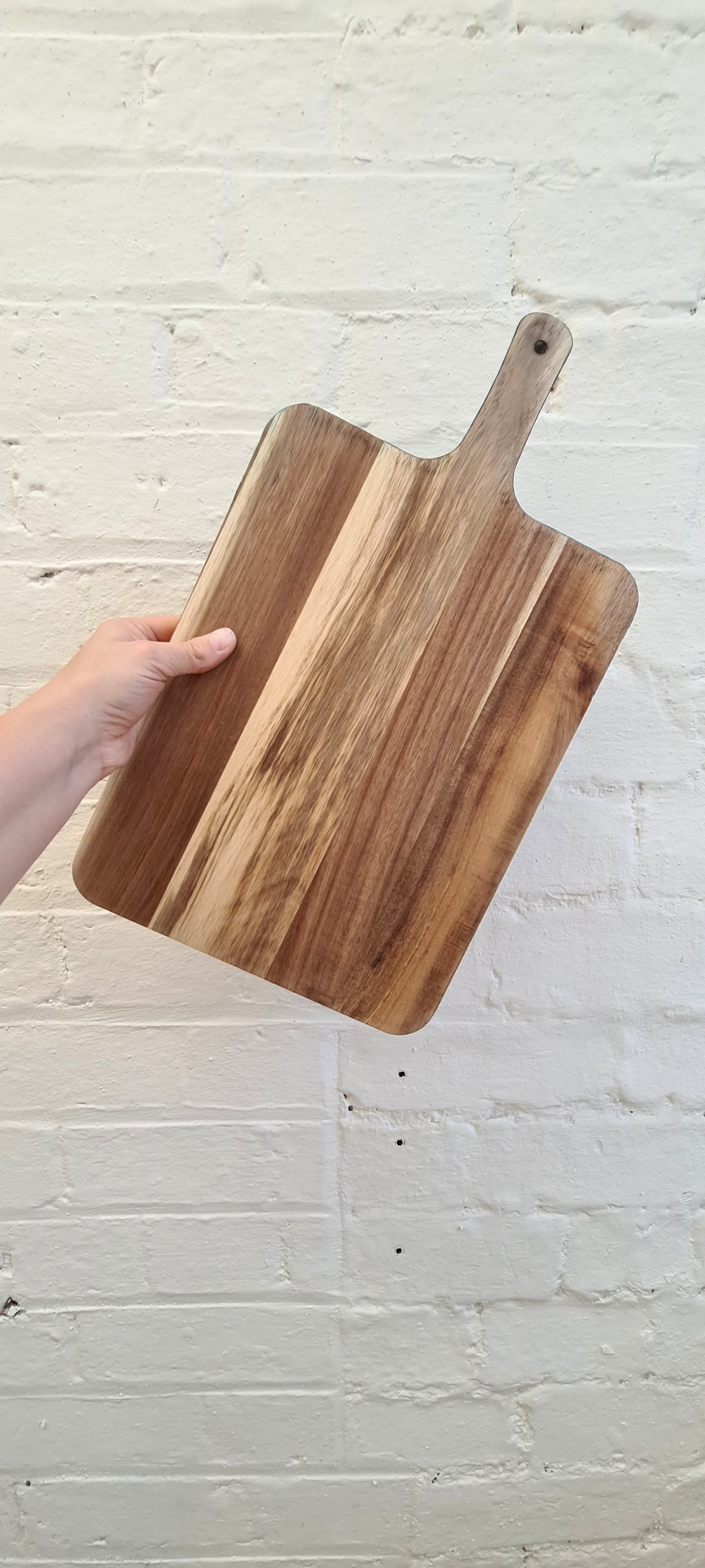 Ocean Large Acacia Paddle Serving Board (Made to Order)